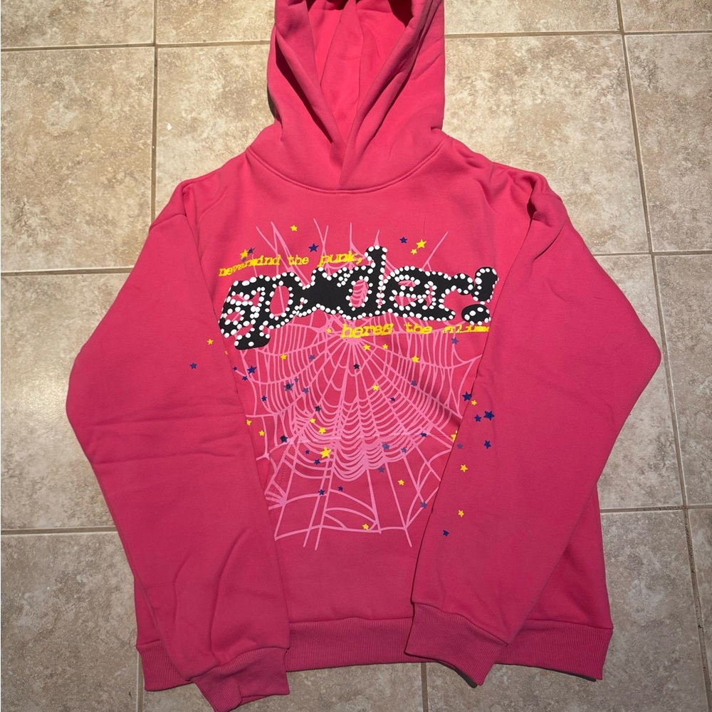 Pink Sp5der Hoodie